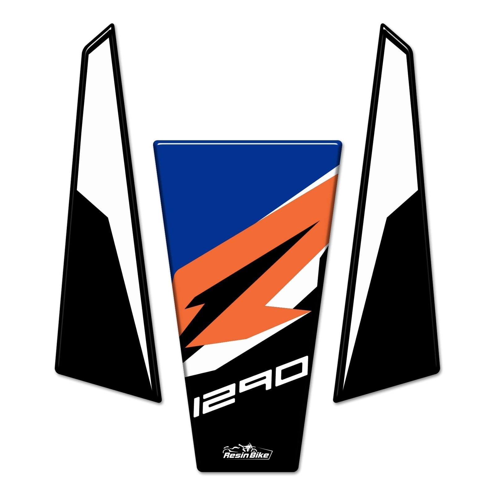 Calcomanías de Resina para Moto 3D Compatible con KTM 1290