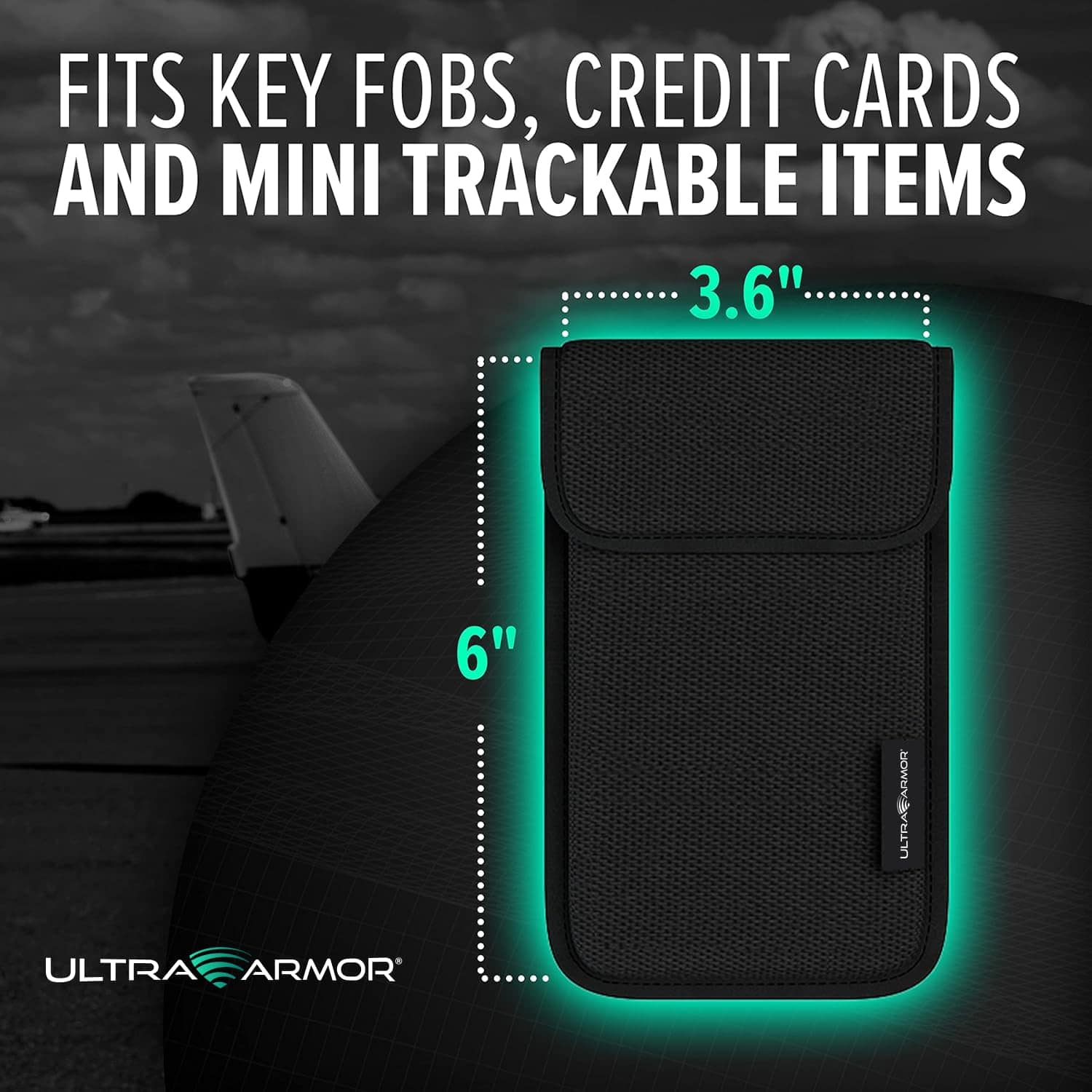 Bolsa pequeña Ultra Armor Faraday para Llave de Coche - - Imagen 3