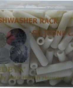 DEDEYA 100pcs Tapas Universales de Silicona para Estante