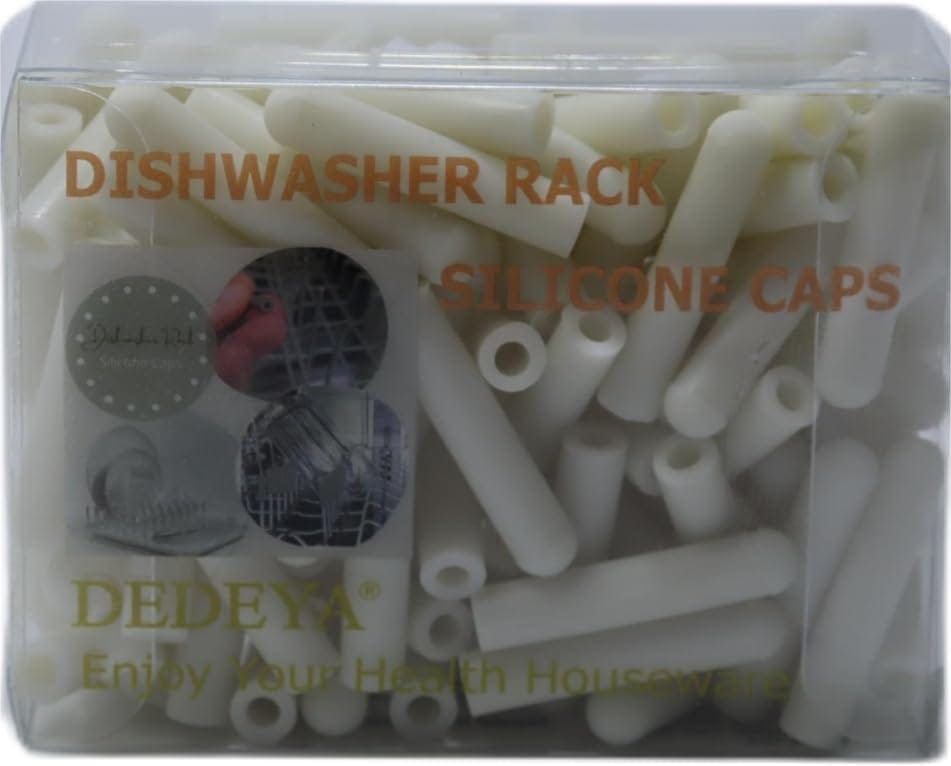 DEDEYA 100pcs Tapas Universales de Silicona para Estante