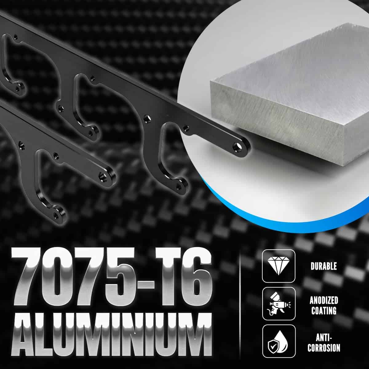 Soporte de Bobina de Encendido Square Coil VALVE Cover - Imagen 6