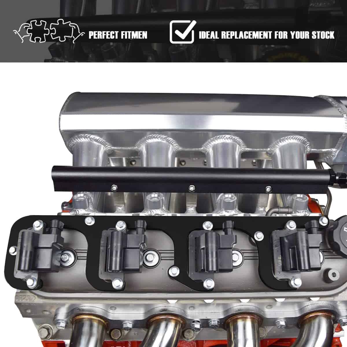 Soporte de Bobina de Encendido Square Coil VALVE Cover - Imagen 8