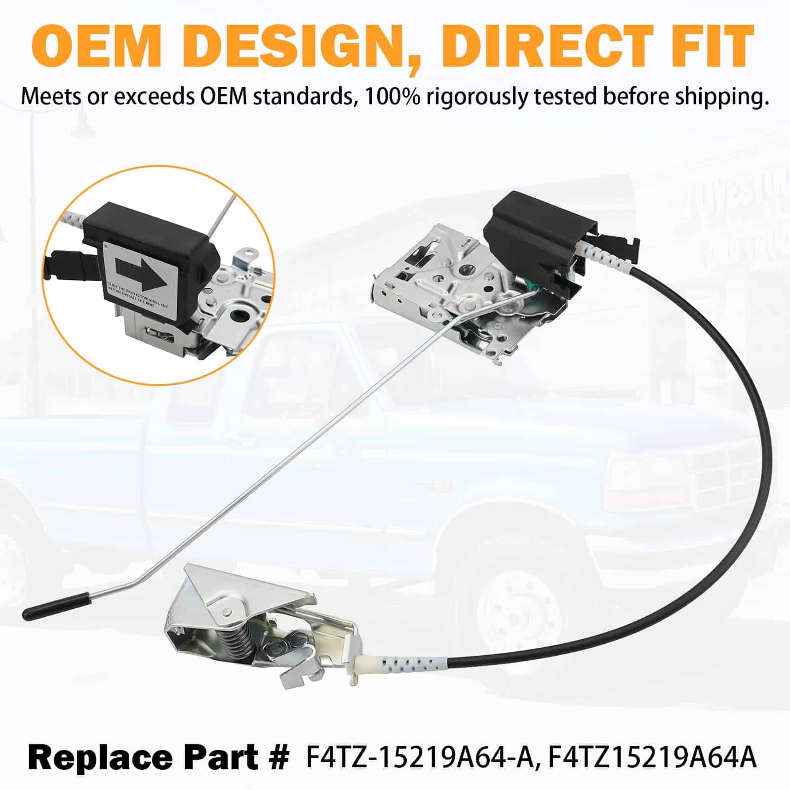 Ensamblaje de Bloqueo de Pestillo de Puerta Frontal Derecha - Imagen 7