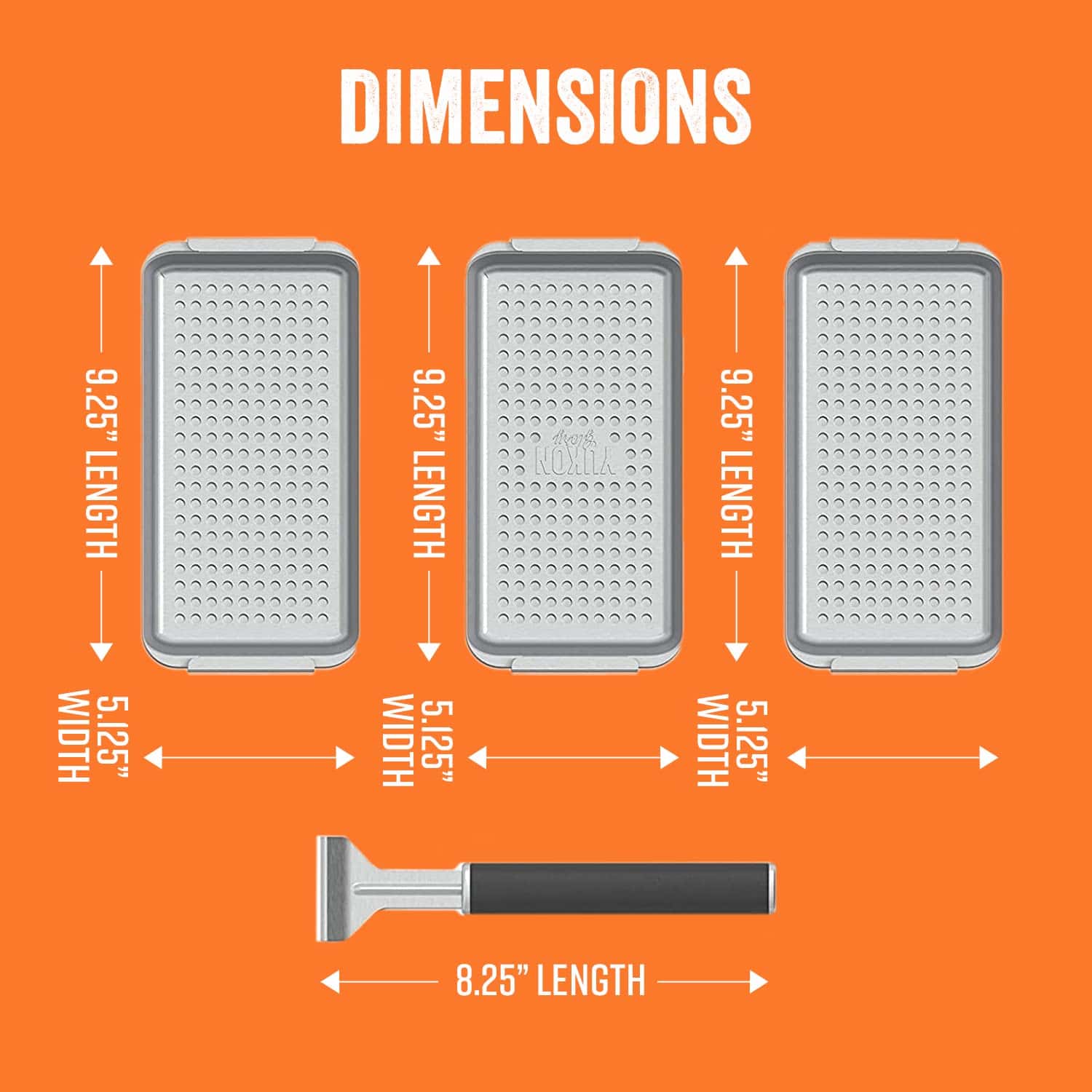 Set de Cestas para Parrilla Yukon Glory� BBQ 'N SERVE - - Imagen 6