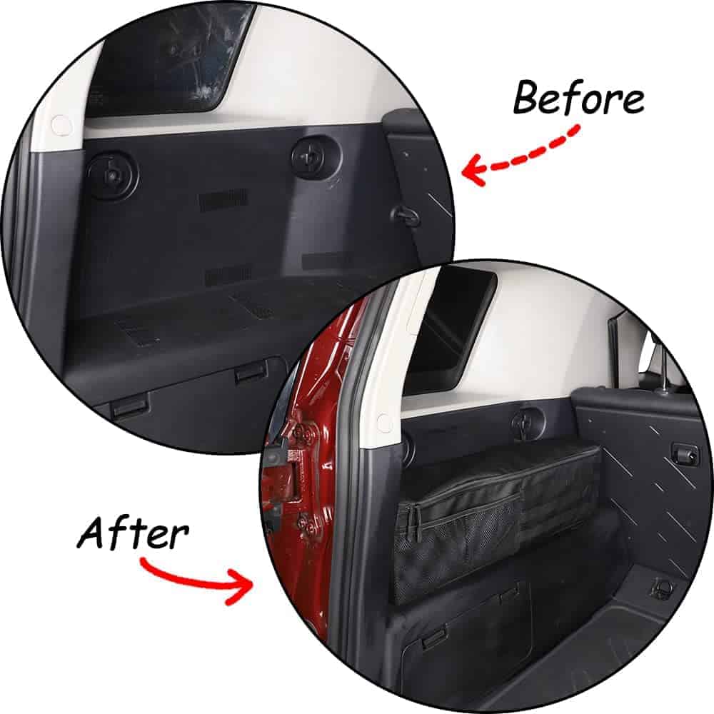 Organizador de Bandeja de Maletero/Cajuela de Tela Oxford - Imagen 3