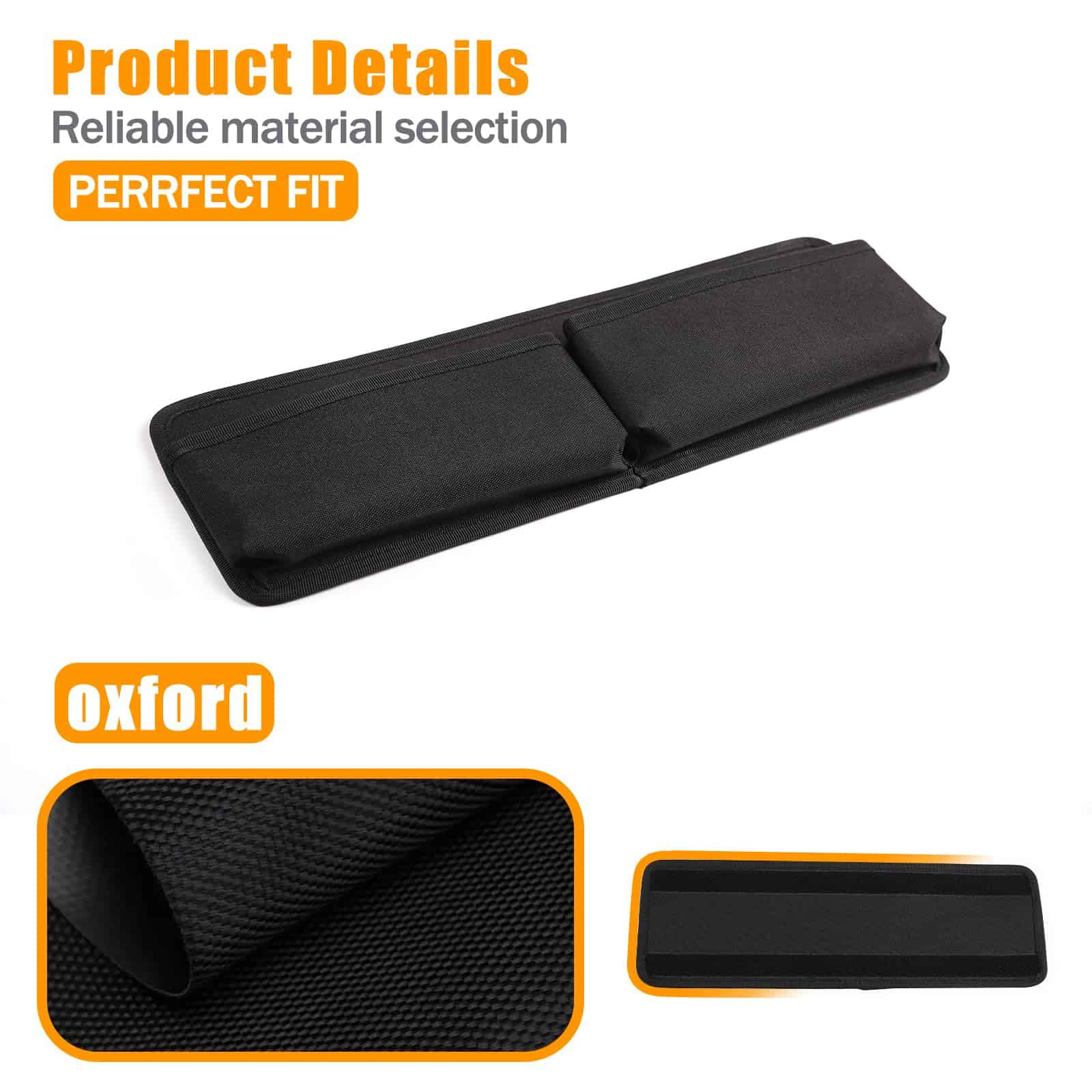 Bandeja organizadora para copiloto LLKUANG de tela Oxford, - Imagen 6