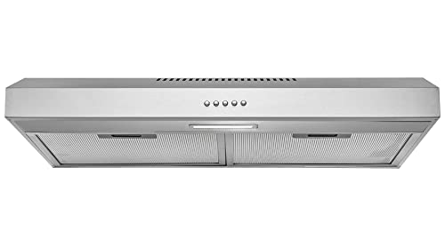 Campana de cocina AKDY RH0333CFL, 24", Acero Inoxidable