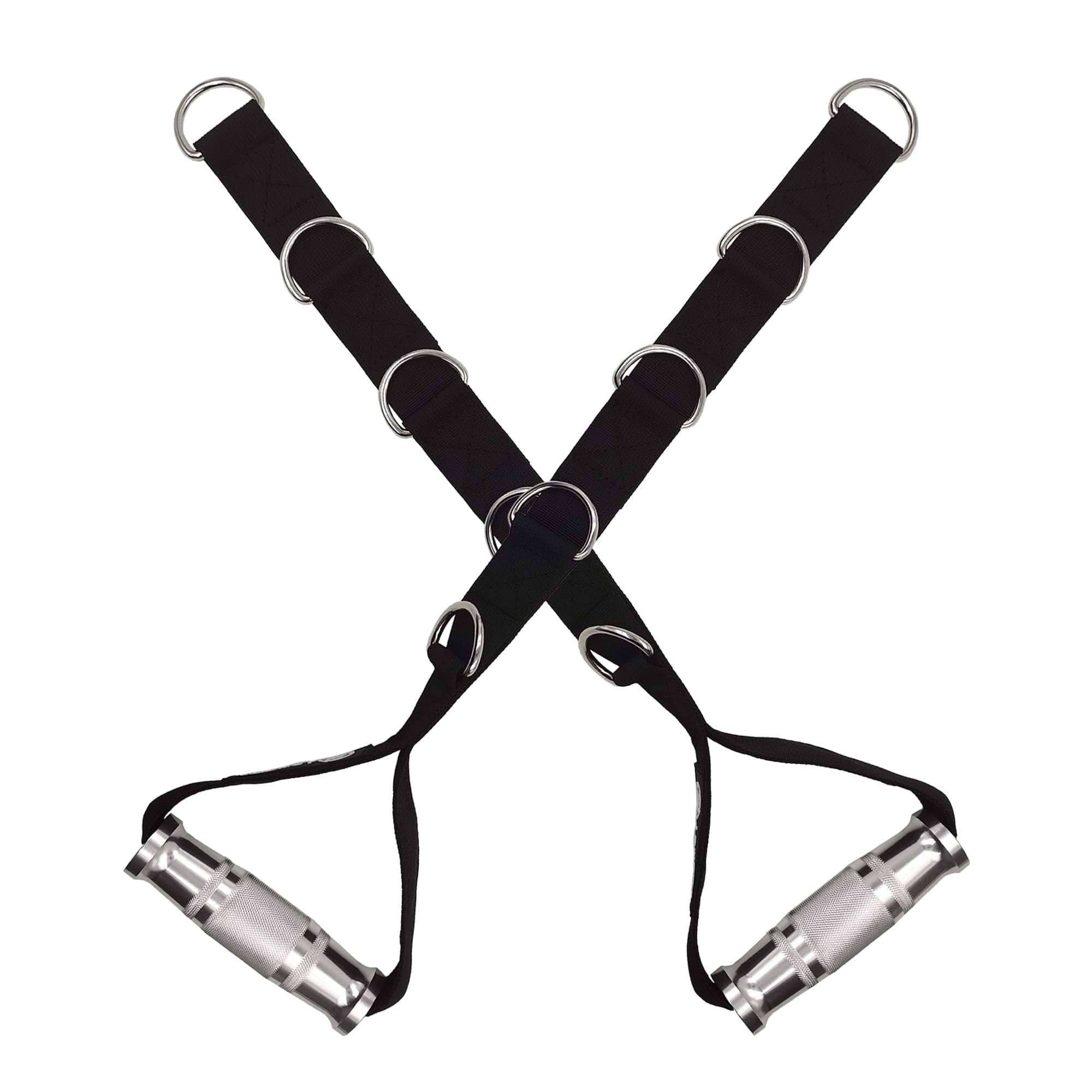 J Bryant Fitness Mangos de Gimnasio de Metal Multi D-Ring