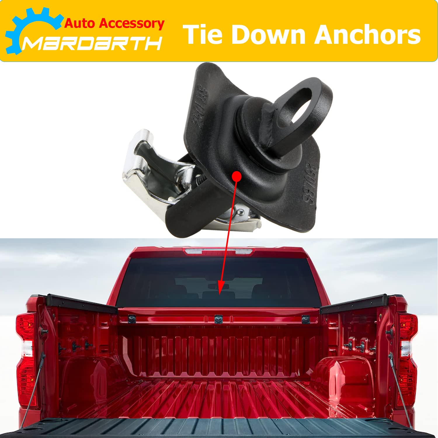 Anclajes de Amarrar para Cama de Camión 23146899 de - Imagen 3