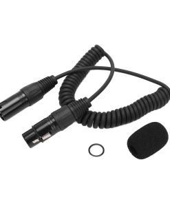 Cable de extensión para auriculares, resorte resistente a