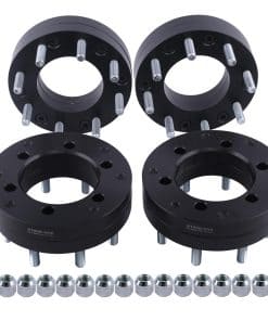 Adaptadores de rueda negros forjados de 6x5.5 a 8x6.5 de