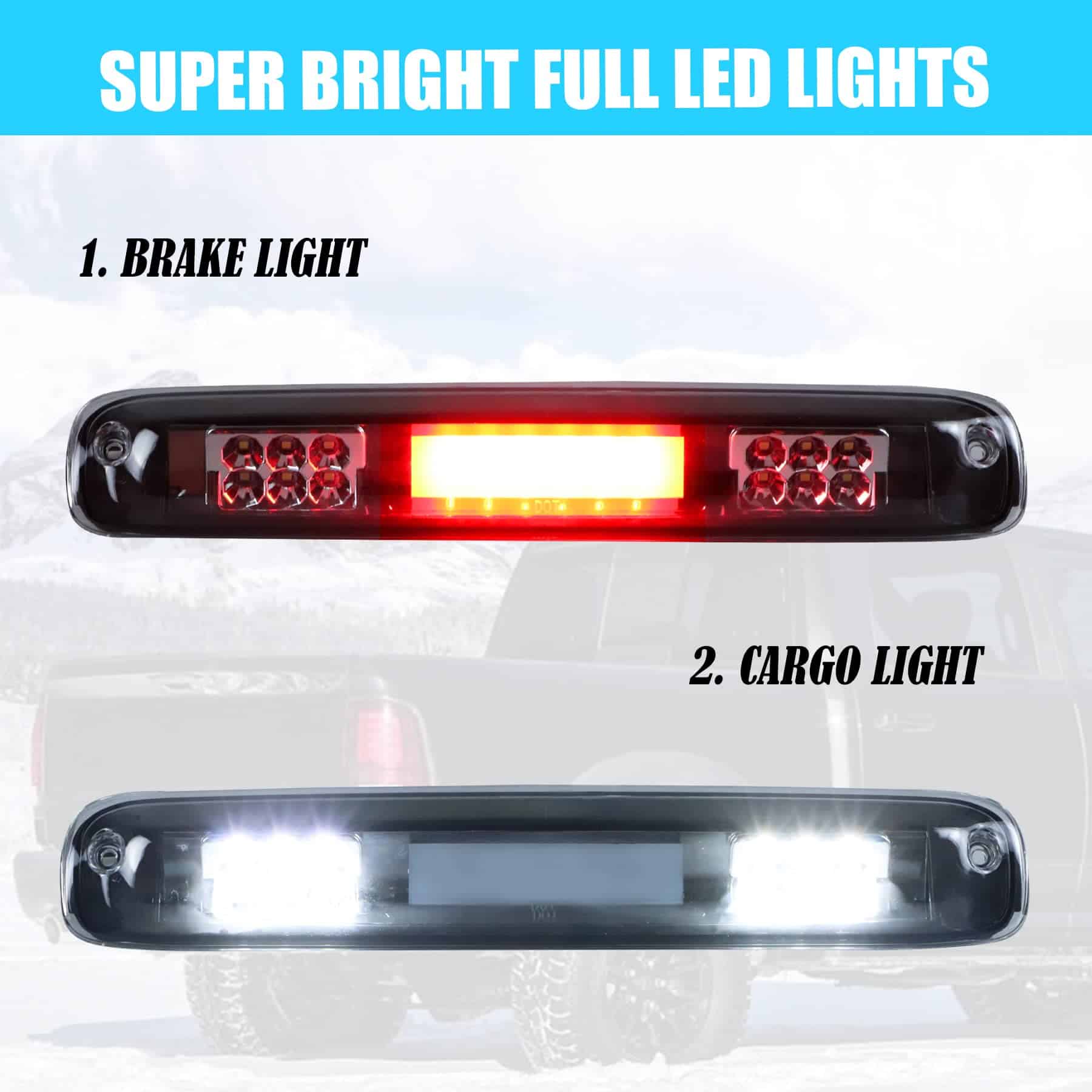 Dibanyou Tercera Luz de Freno de Alto Montaje Compatible - Imagen 6