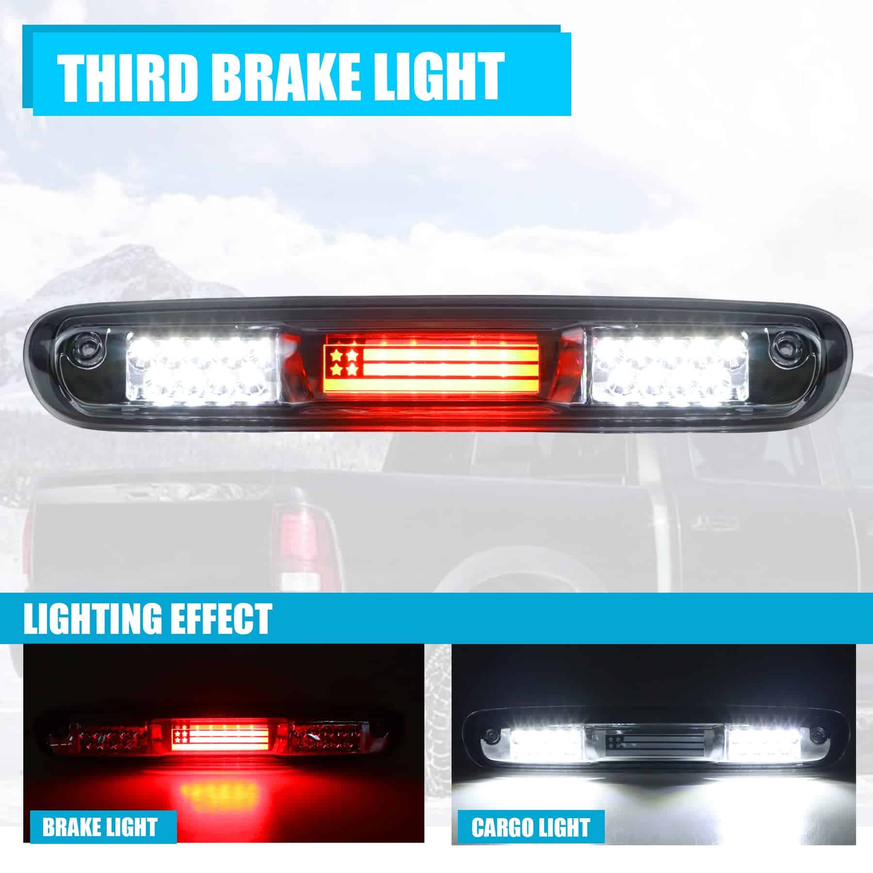 Dibanyou Luz de freno de 3ra luz de carga LED Ensamblaje - Imagen 4