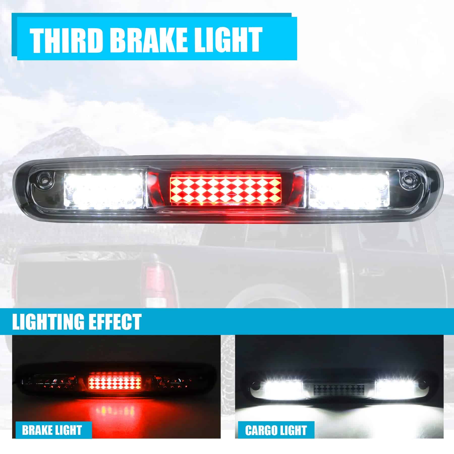 Dibanyou Luz de Freno LED de 3ra para 07-13 Chevy - Imagen 4