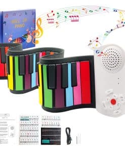 Piano de 49 Teclas para Niños Principiantes Teclado de