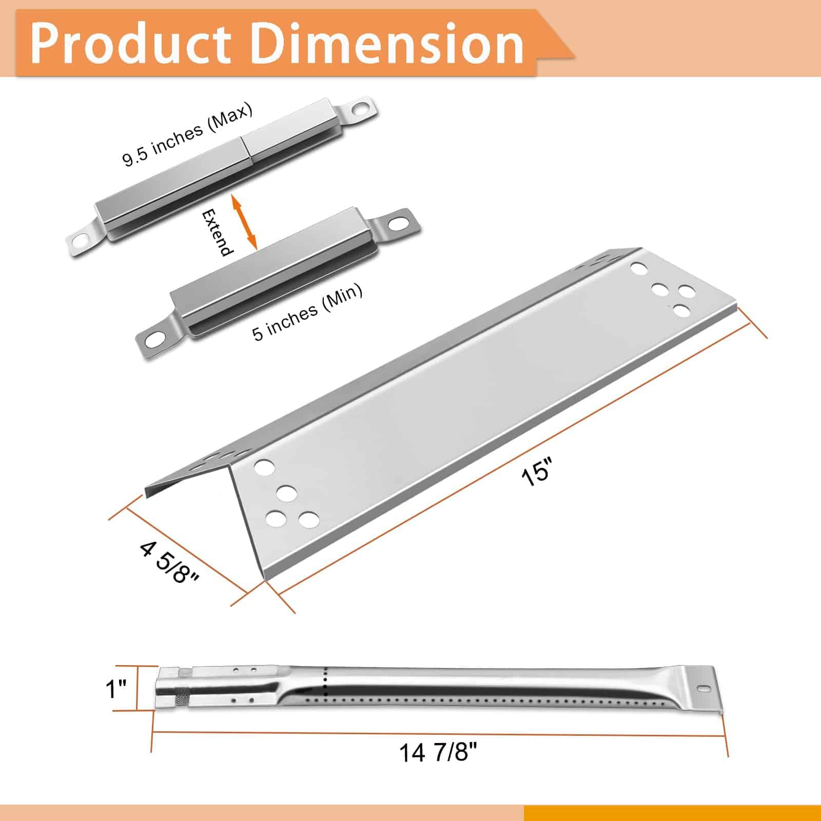 Repuestos para Parrilla de Gas para Charbroil 463411512 - Imagen 3