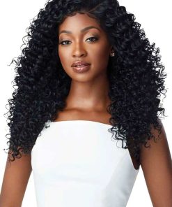 Pelucas de Encaje Frontal Outre - Línea de -MARRÓN OSCURO 2