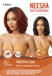 Pelusa frontal de encaje HD Outre Soft N Natural Neesha 206 - Imagen 6