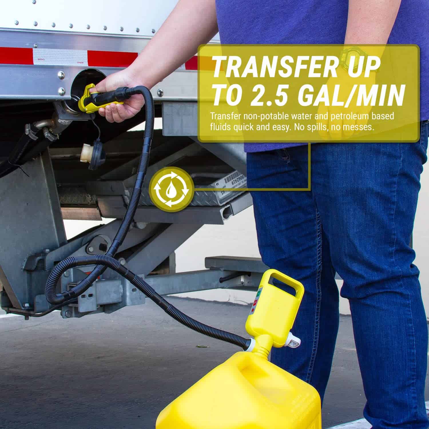 Bomba de Transferencia de Combustible TERA PUMP TRCDM con - Imagen 3