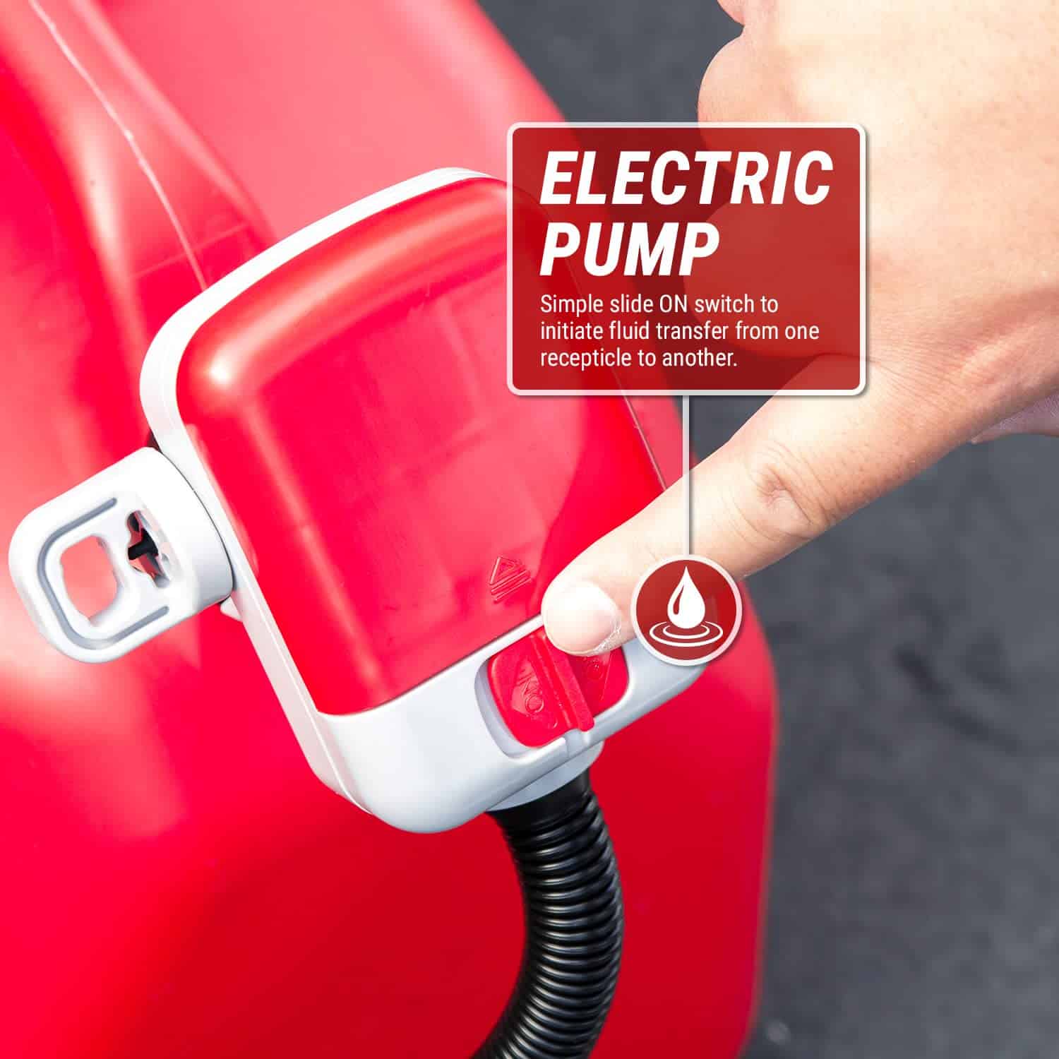 Bomba de transferencia de líquido para gasolina TERA PUMP a - Imagen 3