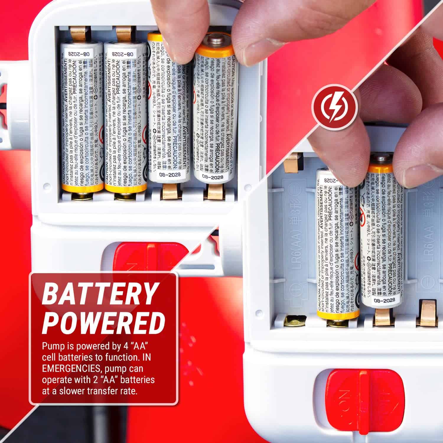 Bomba de transferencia de líquido para gasolina TERA PUMP a - Imagen 4