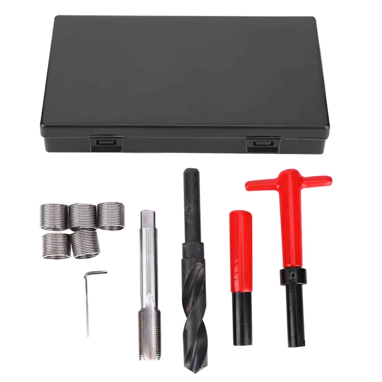 Kit de Reparación de Roscas Jeanoko 10PCS M18x1.5, Broca de - Imagen 8