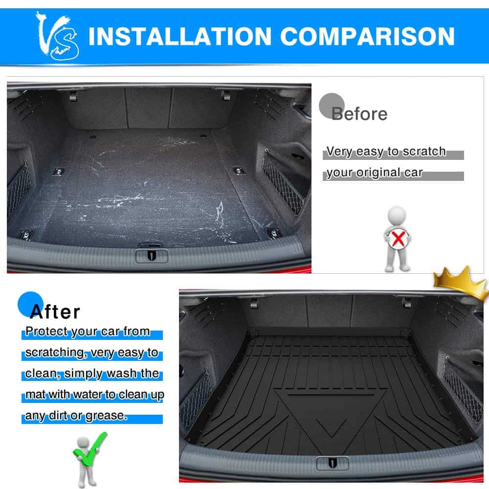 Forro de carga para Audi A4 / S4 2017 2018 2019 2020 2021 - Imagen 5