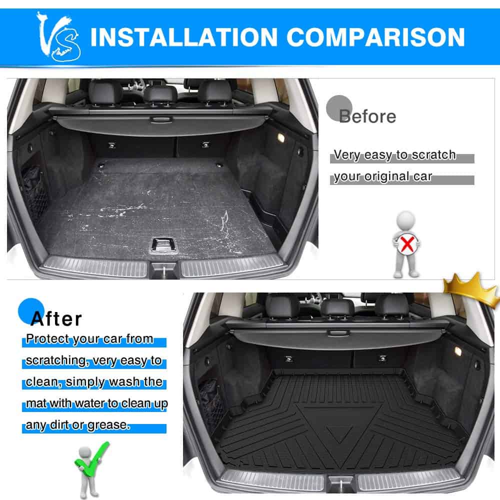 Forro de carga antideslizante a medida Cartist para GLK - Imagen 5