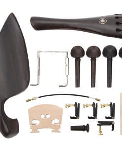 Conjunto de Accesorios para Violín 4/4, Estuche de Cola,
