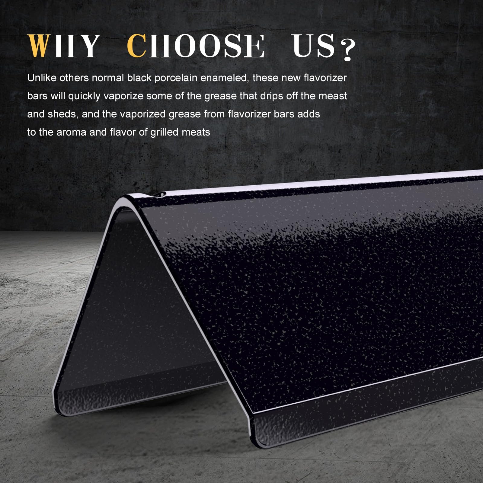 Uniflasy 66032 66795 17" Barras de Sabor para Weber GS4 - Imagen 9