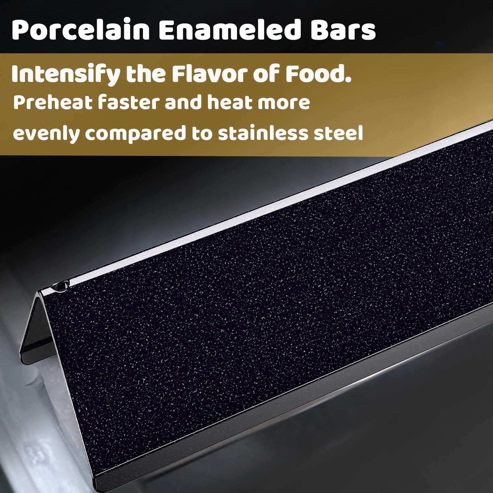 Uniflasy 66032 66795 17" Barras de Sabor para Weber GS4 - Imagen 8