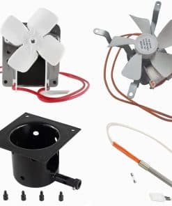 Kit de reemplazo de motor sinfín, ventilador de inducción