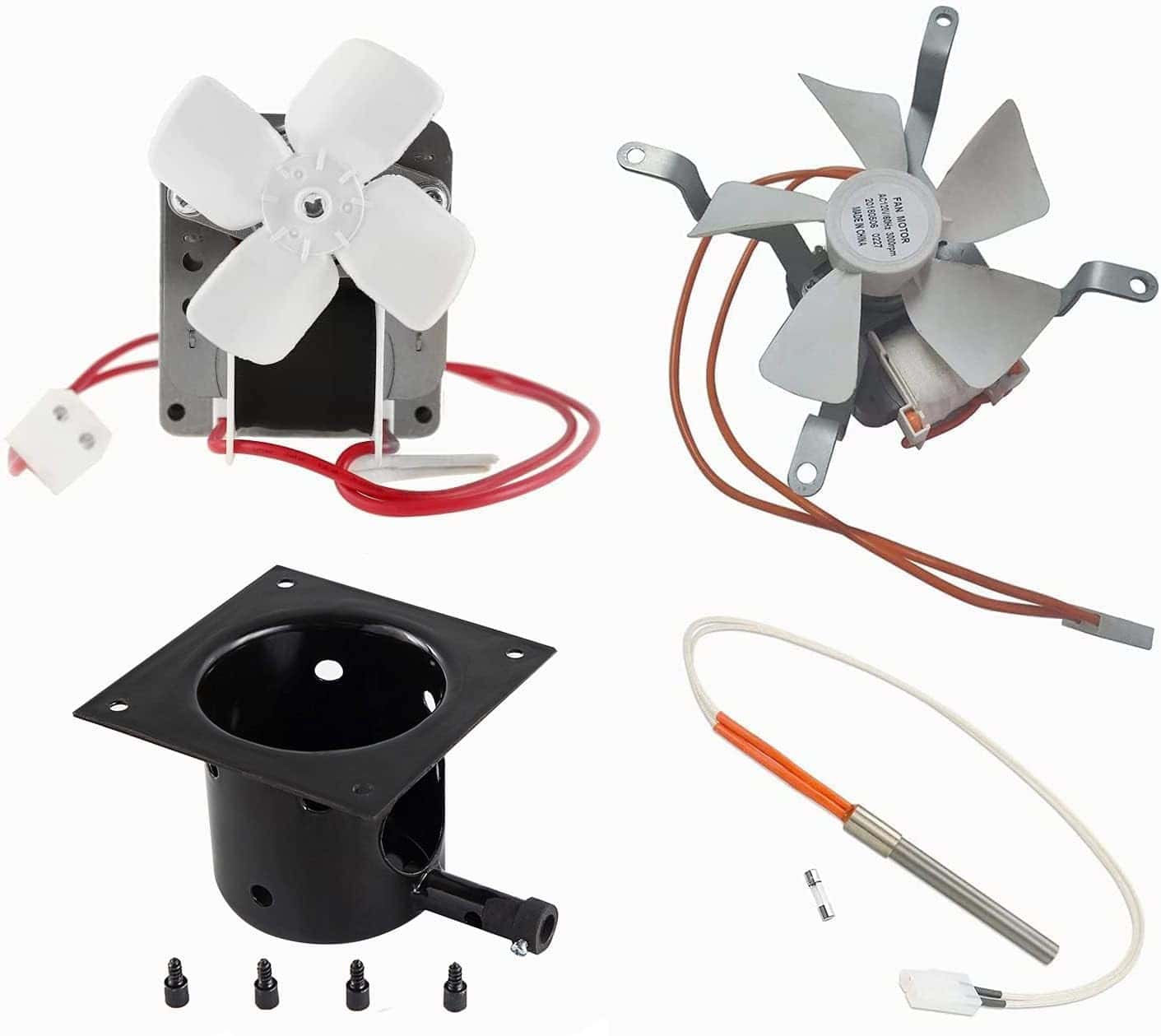 Kit de reemplazo de motor sinfín, ventilador de inducción