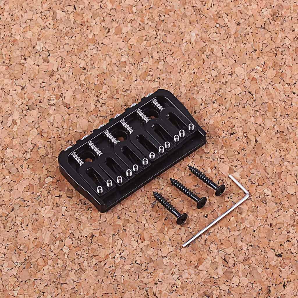 Puente Fijo de Guitarra de 6 Cuerdas de Latón con Altura de - Imagen 9