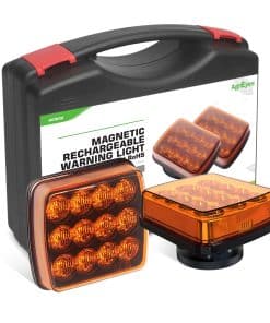 Agrieyes 2Pcs Luces Intermitentes Recargables para