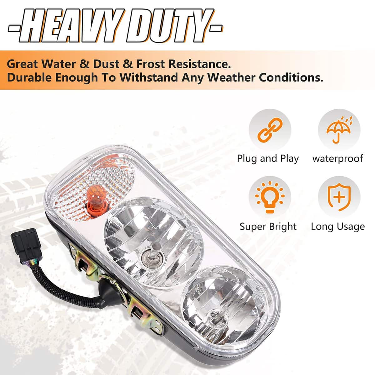 KIT de Faros Halógenos Universales para Quitanieves - Imagen 6