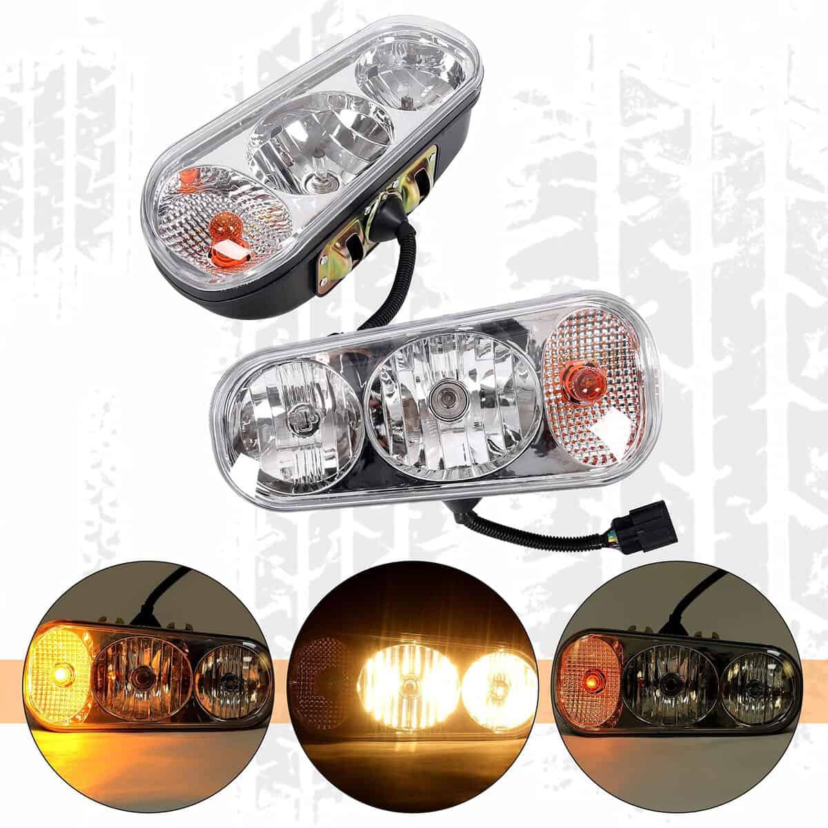 KIT de Faros Halógenos Universales para Quitanieves