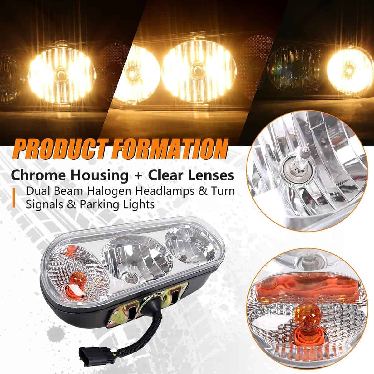 KIT de Faros Halógenos Universales para Quitanieves - Imagen 4