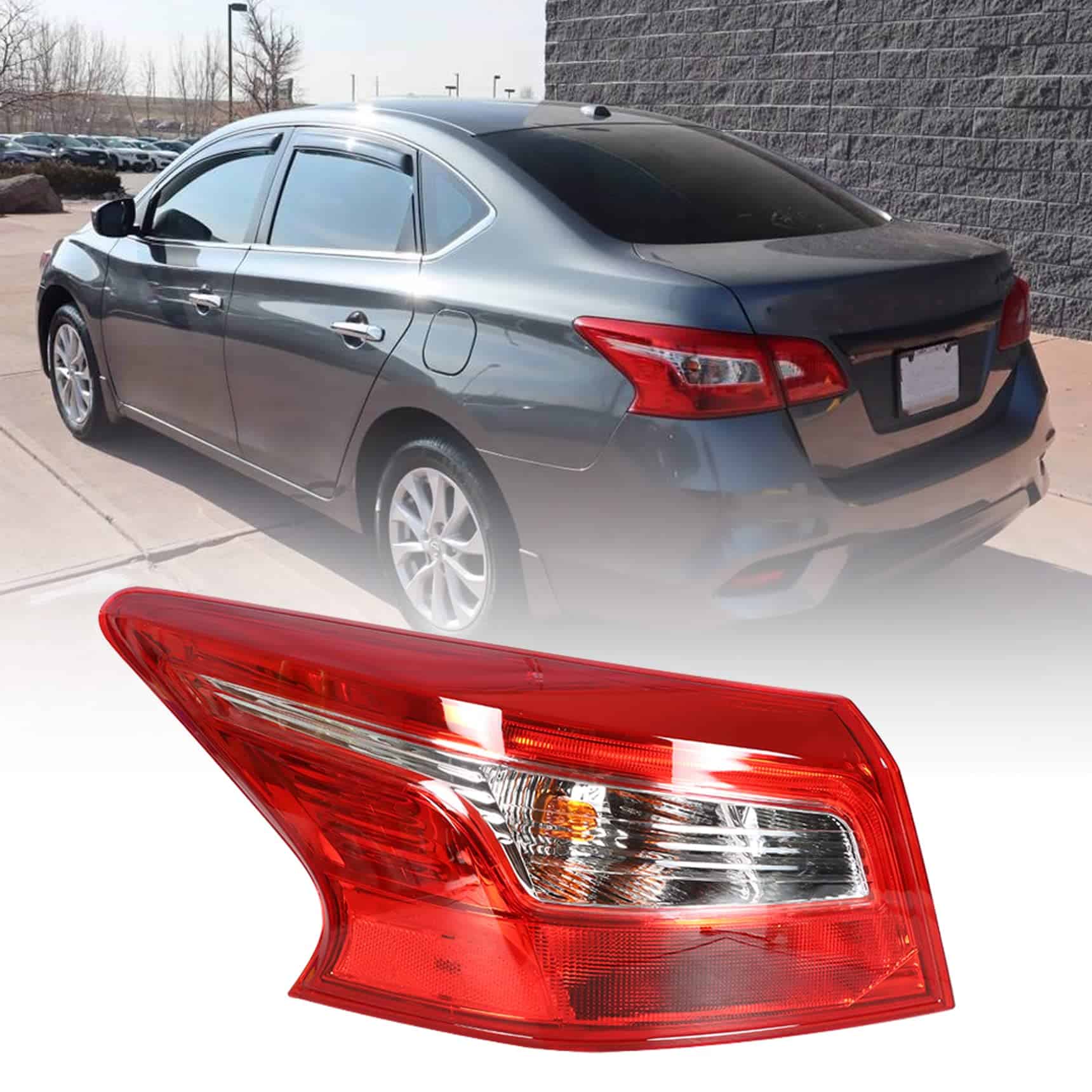 Ensamblaje de lámparas de luz trasera RainMan S de repuesto