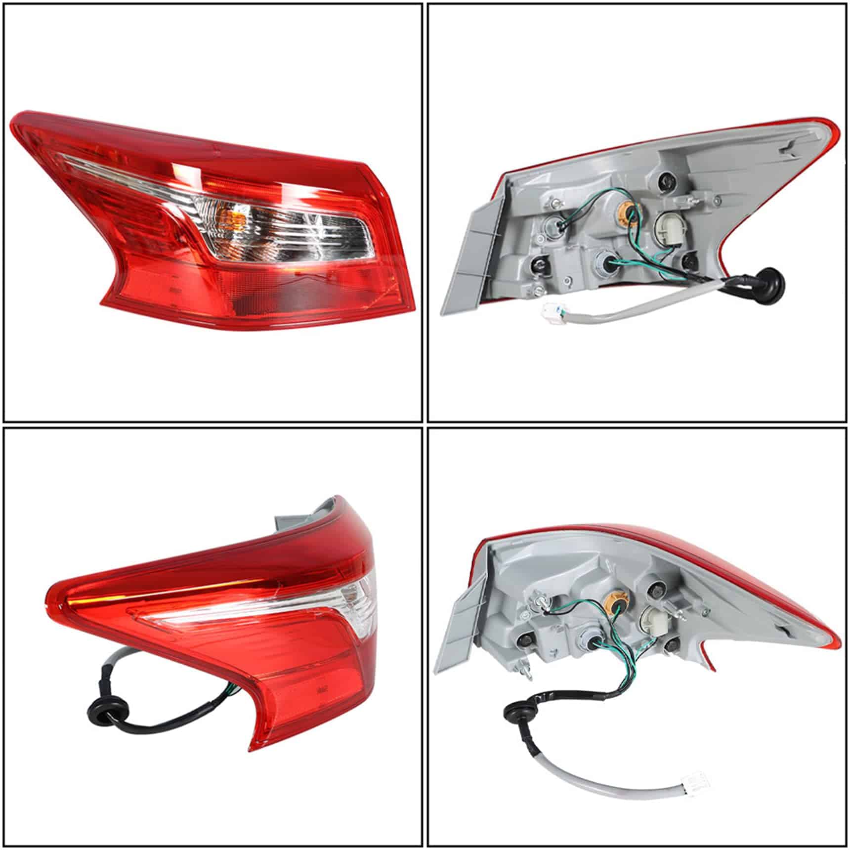 Ensamblaje de lámparas de luz trasera RainMan S de repuesto - Imagen 4