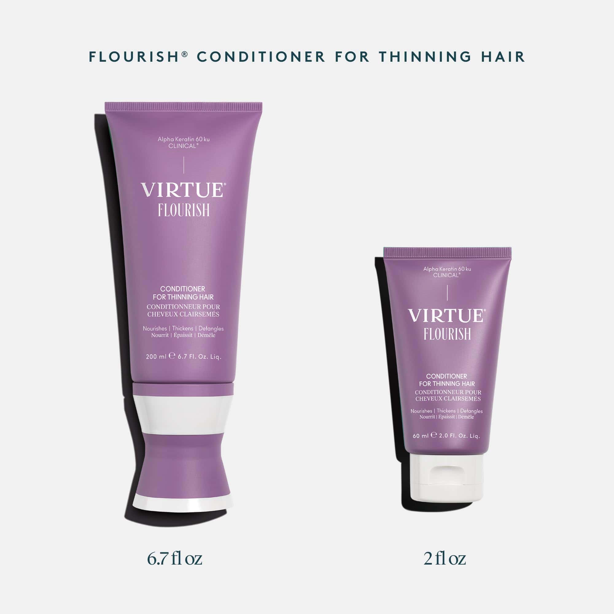 Acondicionador Virtue Flourish para cabello fino | Nutre, - Imagen 9