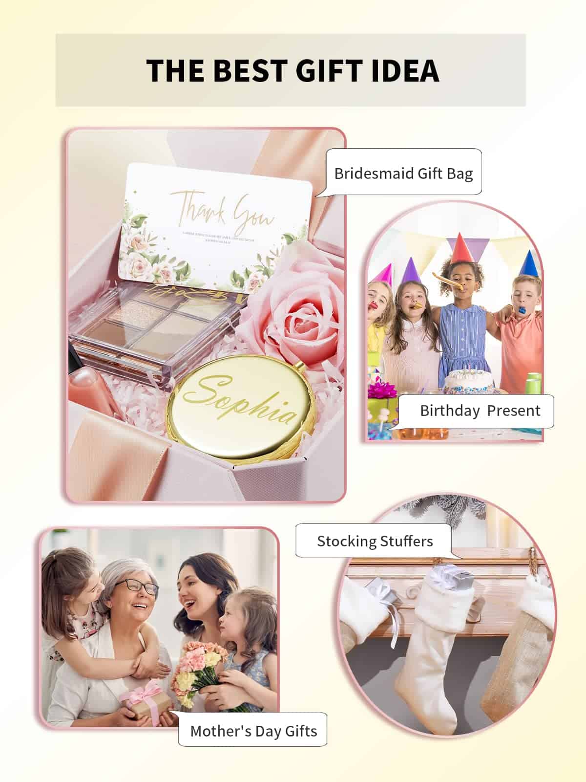 Espejo Compacto Getinbulk, Paquete de 12 Espejos de - Imagen 8