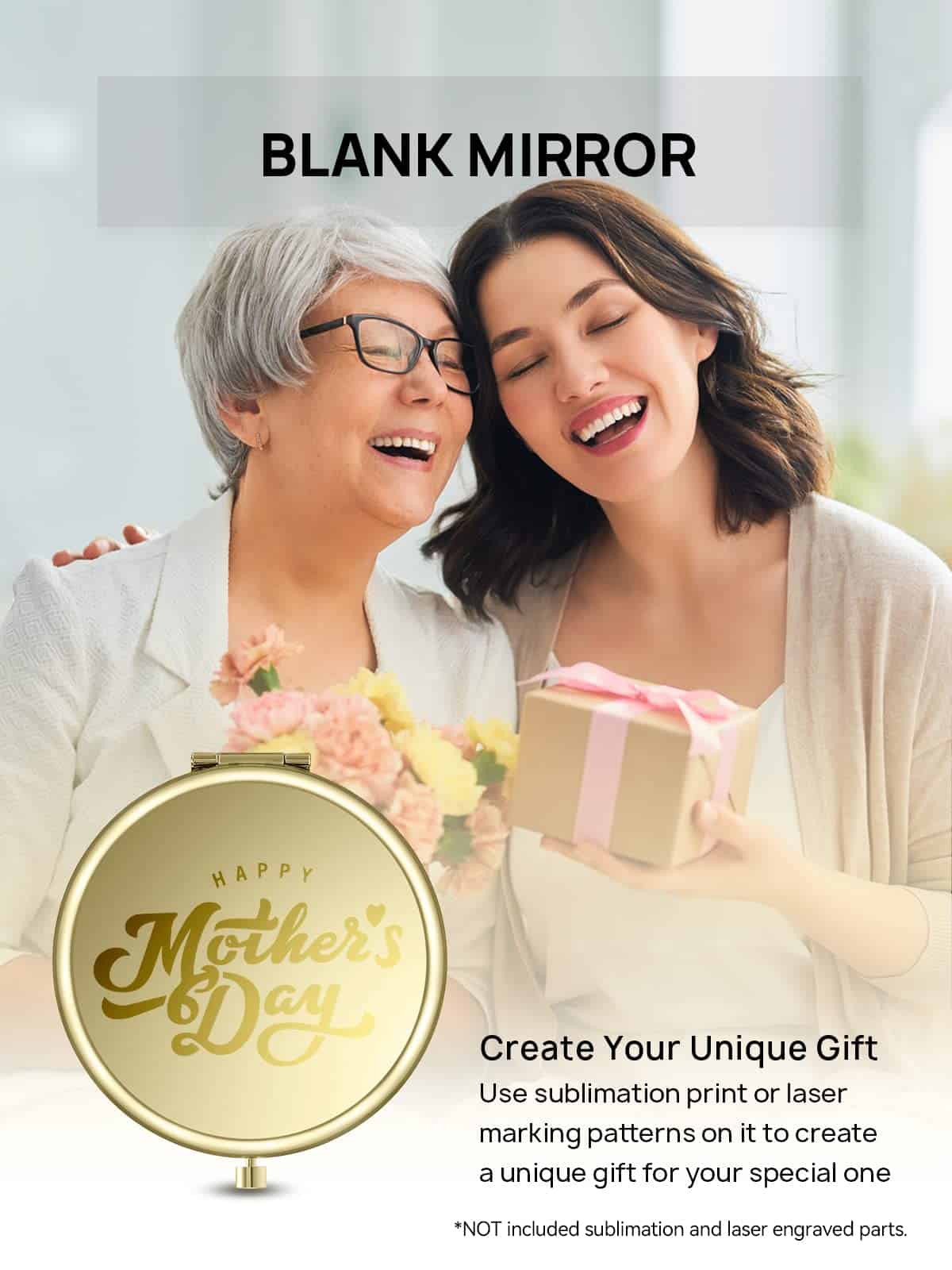 Espejo Compacto Getinbulk, Paquete de 12 Espejos de - Imagen 7