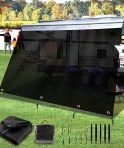 Toldo de Sombra para RV con Cremallera 9'x17'3", Kit de