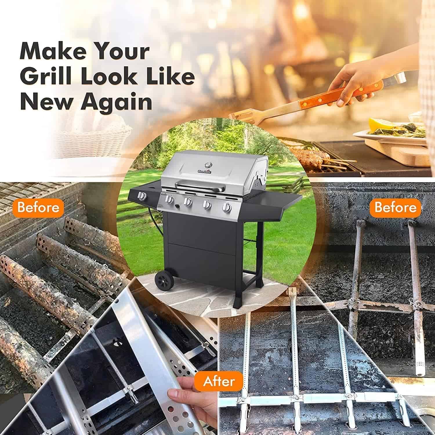 463344116 Piezas de Parrilla para Charbroil Advantage 4 - Imagen 8