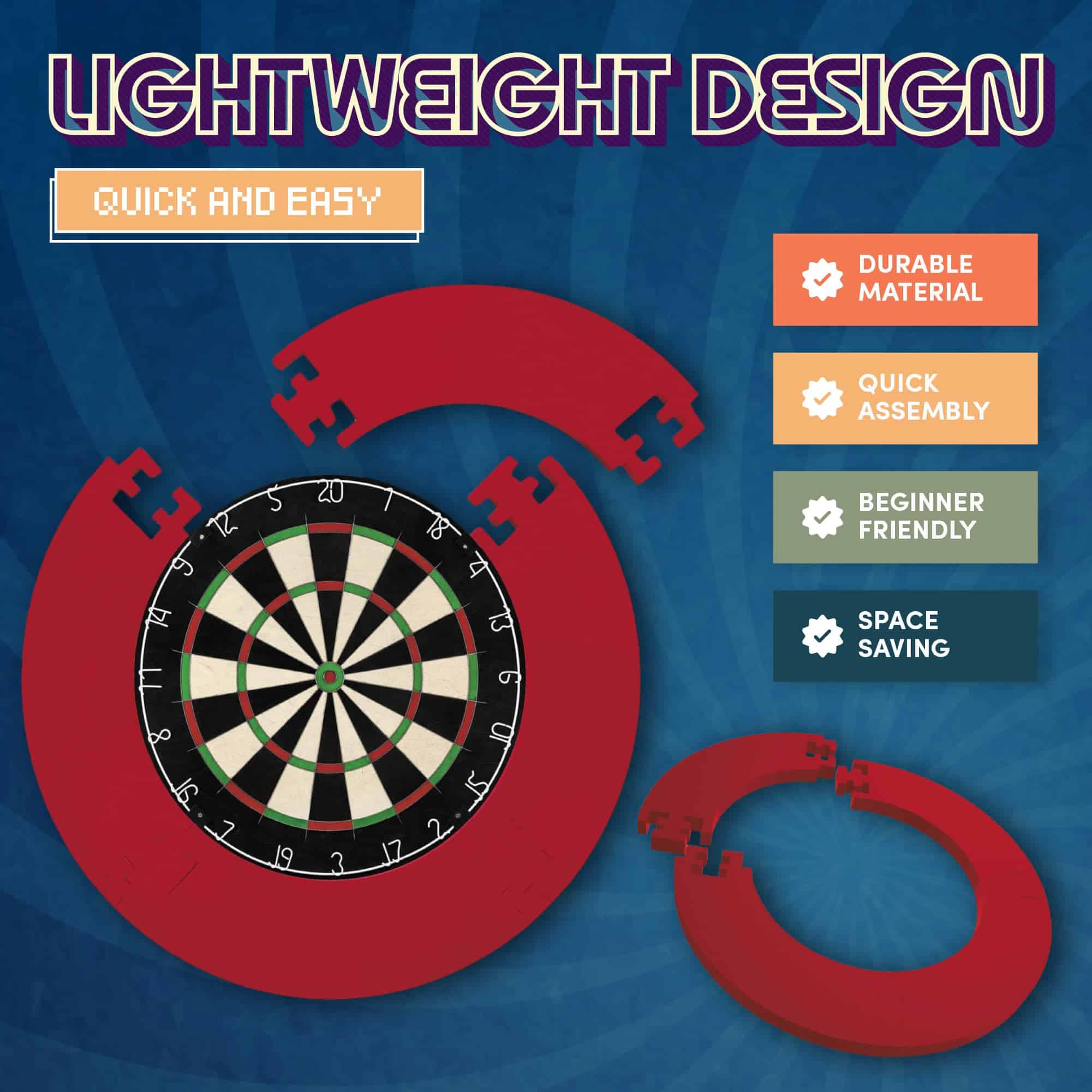 Designa Darts SU078 | Dartboard Surround Diseño de - Imagen 4