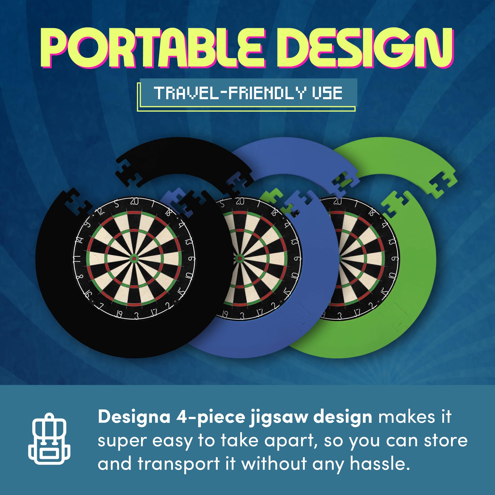Designa Darts SU078 | Dartboard Surround Diseño de - Imagen 8