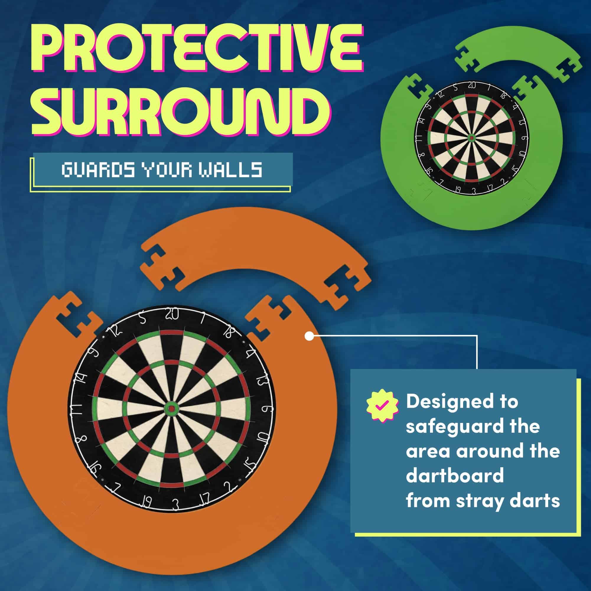 Designa Darts SU078 | Dartboard Surround Diseño de - Imagen 6
