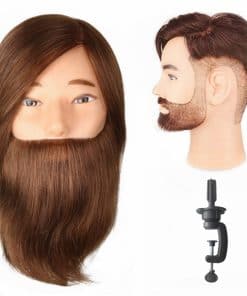 Cabeza de Maniquí Masculino Romance Queen con Cabello de