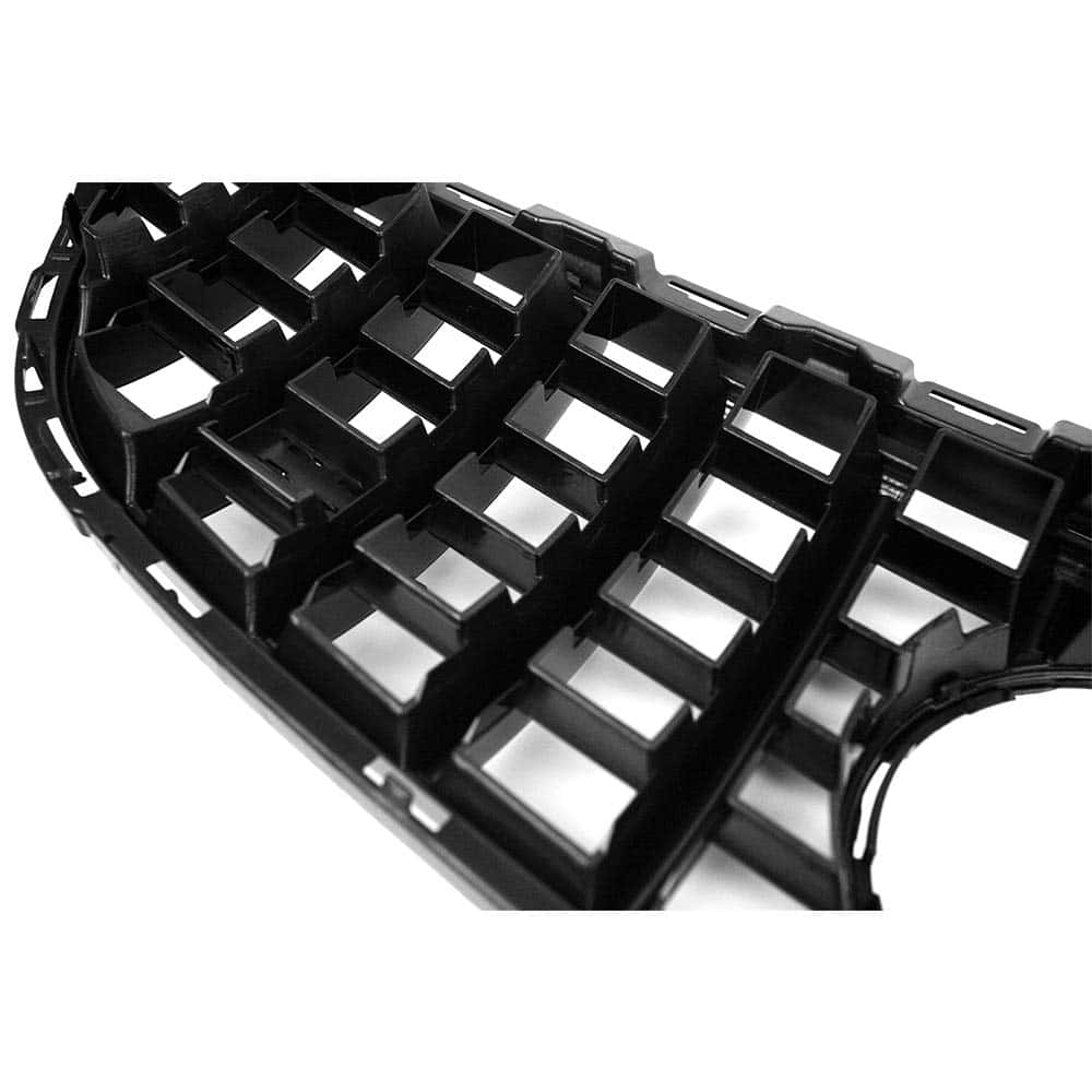 Parrilla delantera estilo C63 C63S GT R AMG para Mercedes - Imagen 4